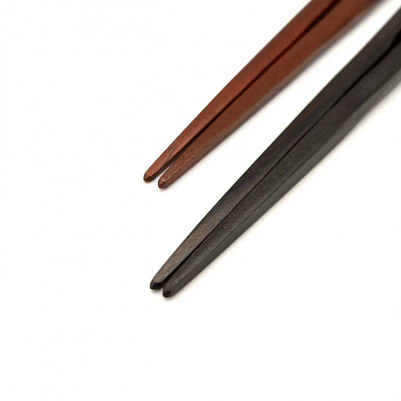 送料無料】つかいごこち箸 黒檀・紫檀 夫婦箸セット【桐箱入】【銀座