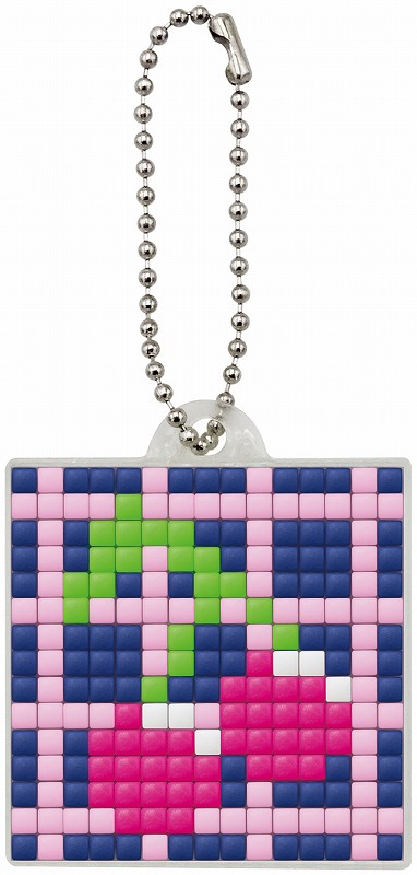 つくろう!ピクセルビーズアートキーホルダー2Pイベント 縁日 催物 抽選