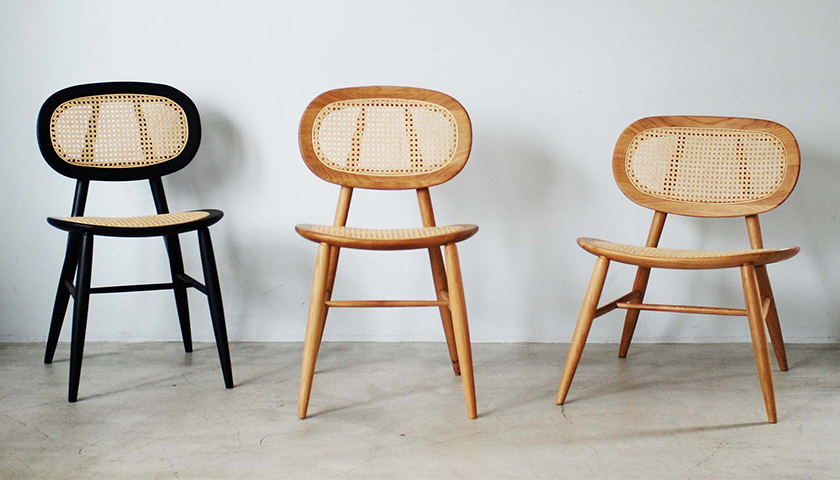 和にも洋にも合う、そして懐かしいのに新鮮なチェア！｜雑誌Begin