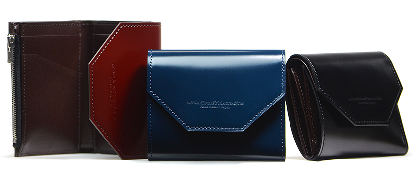 贅沢一枚使いコードバンを引き立てるシャープシルエット！ TWCMの新作