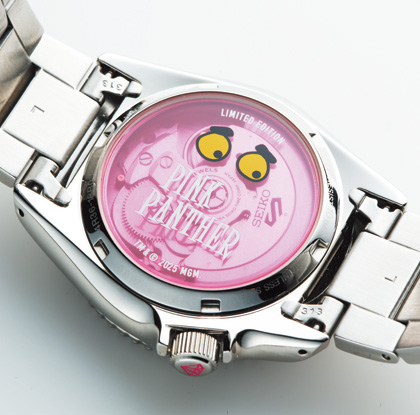 セイコー5スポーツが豹変!? 大人ピンクがニクいピンクパンサーコラボ