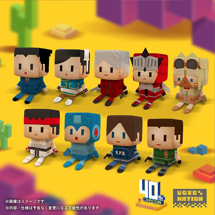 イーカプコン |VOXENATION ぬいぐるみ CAPCOM40th モンスターハンター