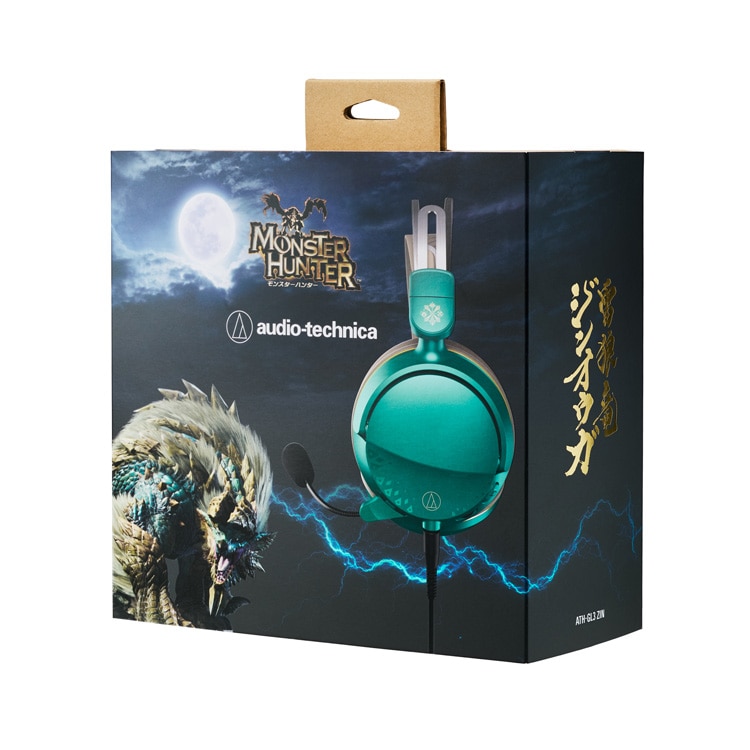 イーカプコン |ゲーミングヘッドセット ATH-GL3 ZIN ジンオウガモデル