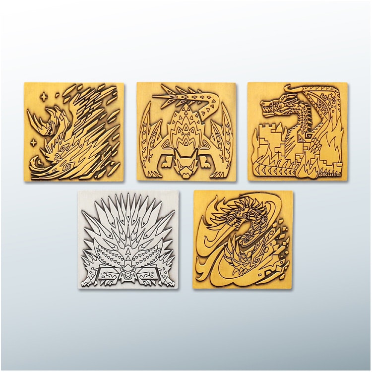 イーカプコン |モンスターハンター20周年-大狩猟展- ピンズ