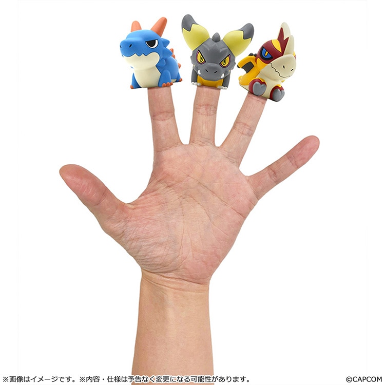 イーカプコン |カプコンフィギュアビルダー フィンガーパペット