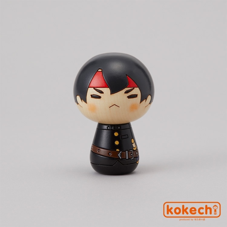 イーカプコン |大逆転裁判×卯三郎の孫 コラボこけし 亜双義 一真(亜双