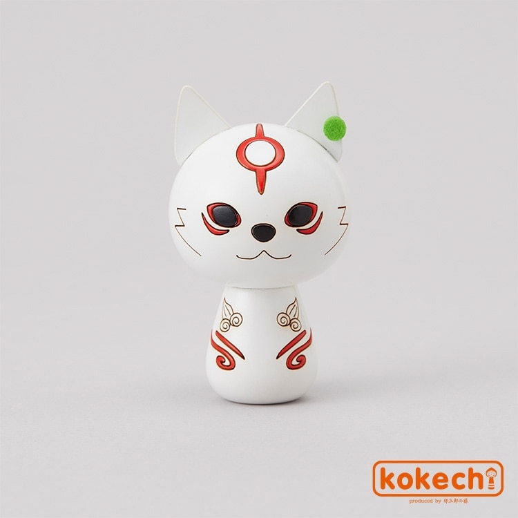 イーカプコン |大神×卯三郎の孫 コラボこけし アマテラス(アマテラス