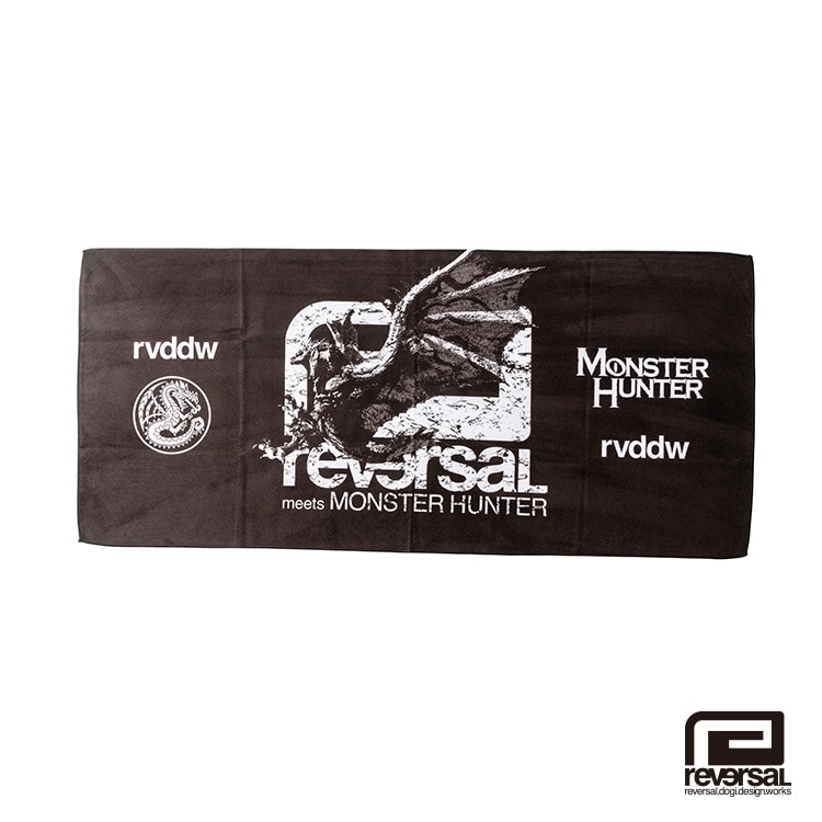イーカプコン |モンスターハンター×リバーサル DRY MICROFIBER TOWEL