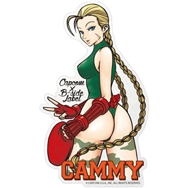 イーカプコン |CAPCOM×B-SIDE LABELステッカー ウルII キャミィ(ウルII