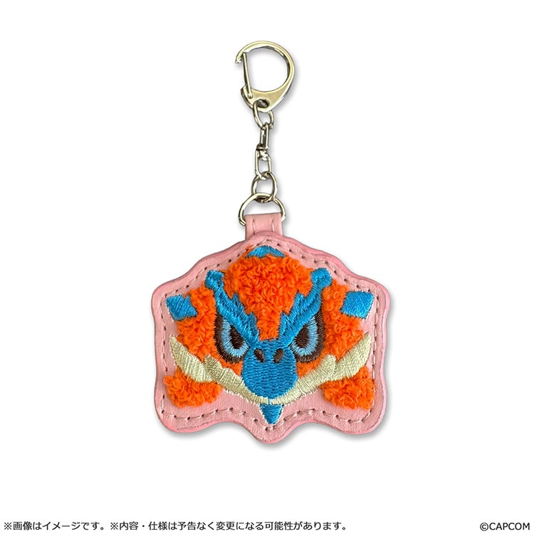 イーカプコン |モンスターハンター モンでふぉ サガラ刺繍キーホルダー