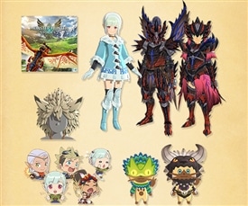 イーカプコン |モンスターハンター20周年-大狩猟展- 額装ピンズセット