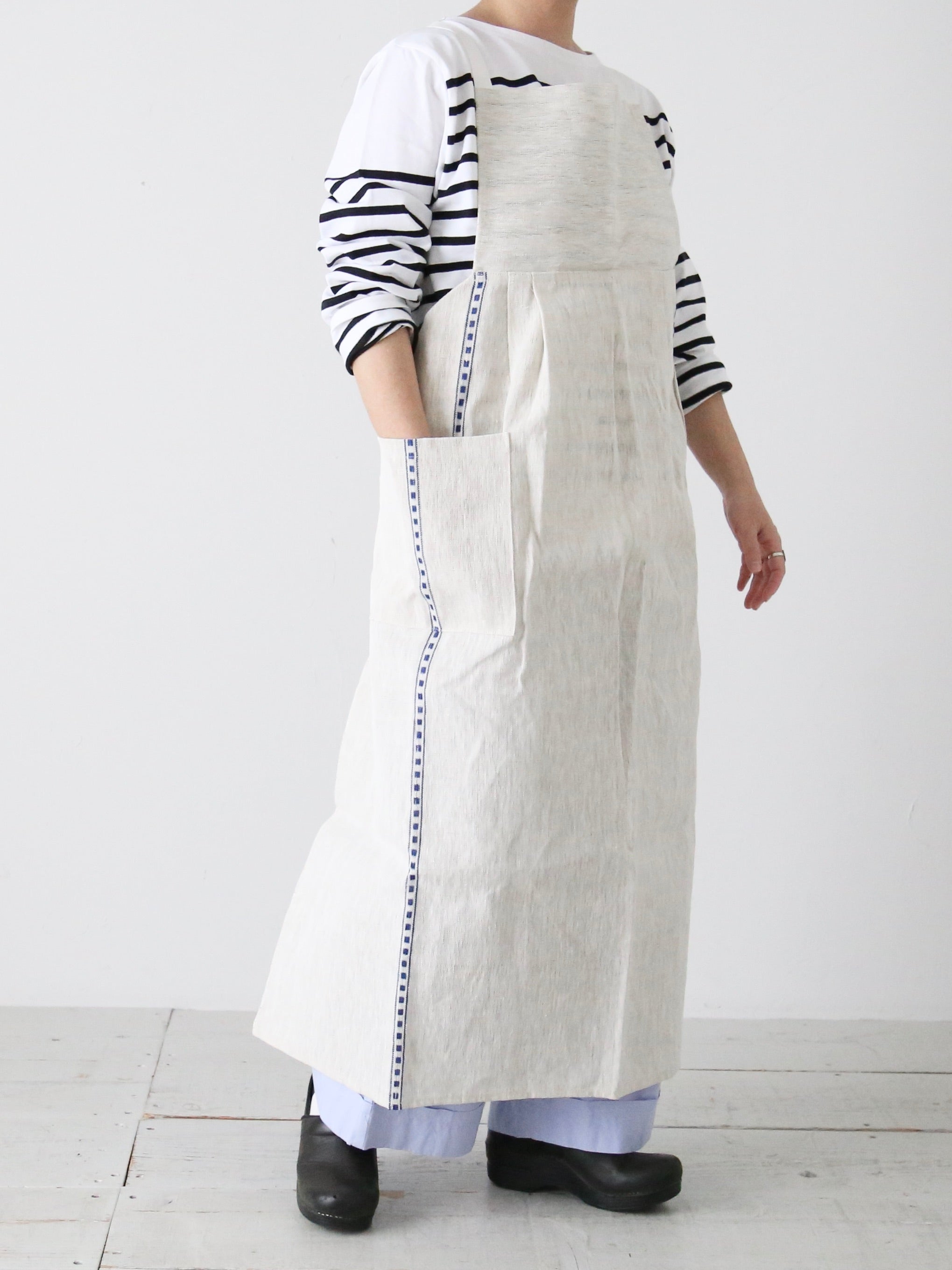 ALDIN ヴィンテージクロスエプロン [12-261] – CREER