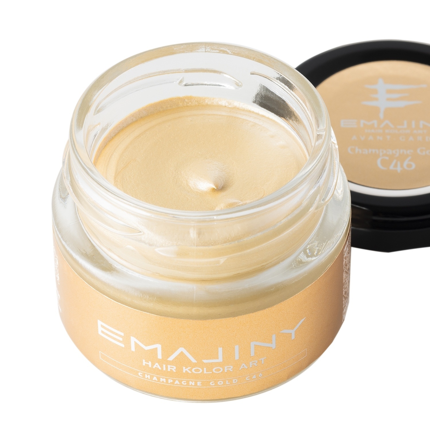シャンパン ゴールド ヘア カラーワックス 薄金 36g 【日本製】【無