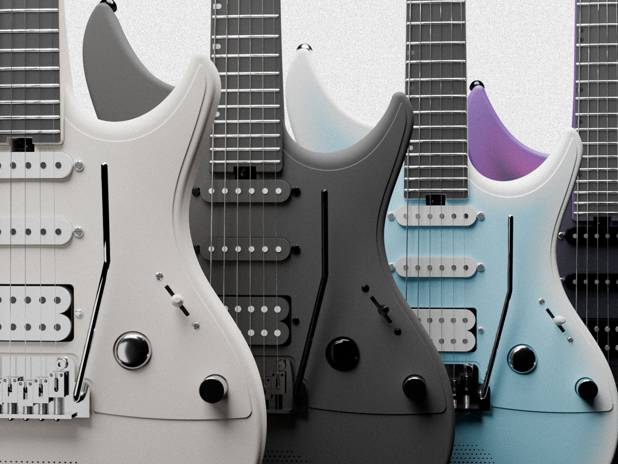 Enya Inspire: Carbon Fiber Super Strat Smart Guitar