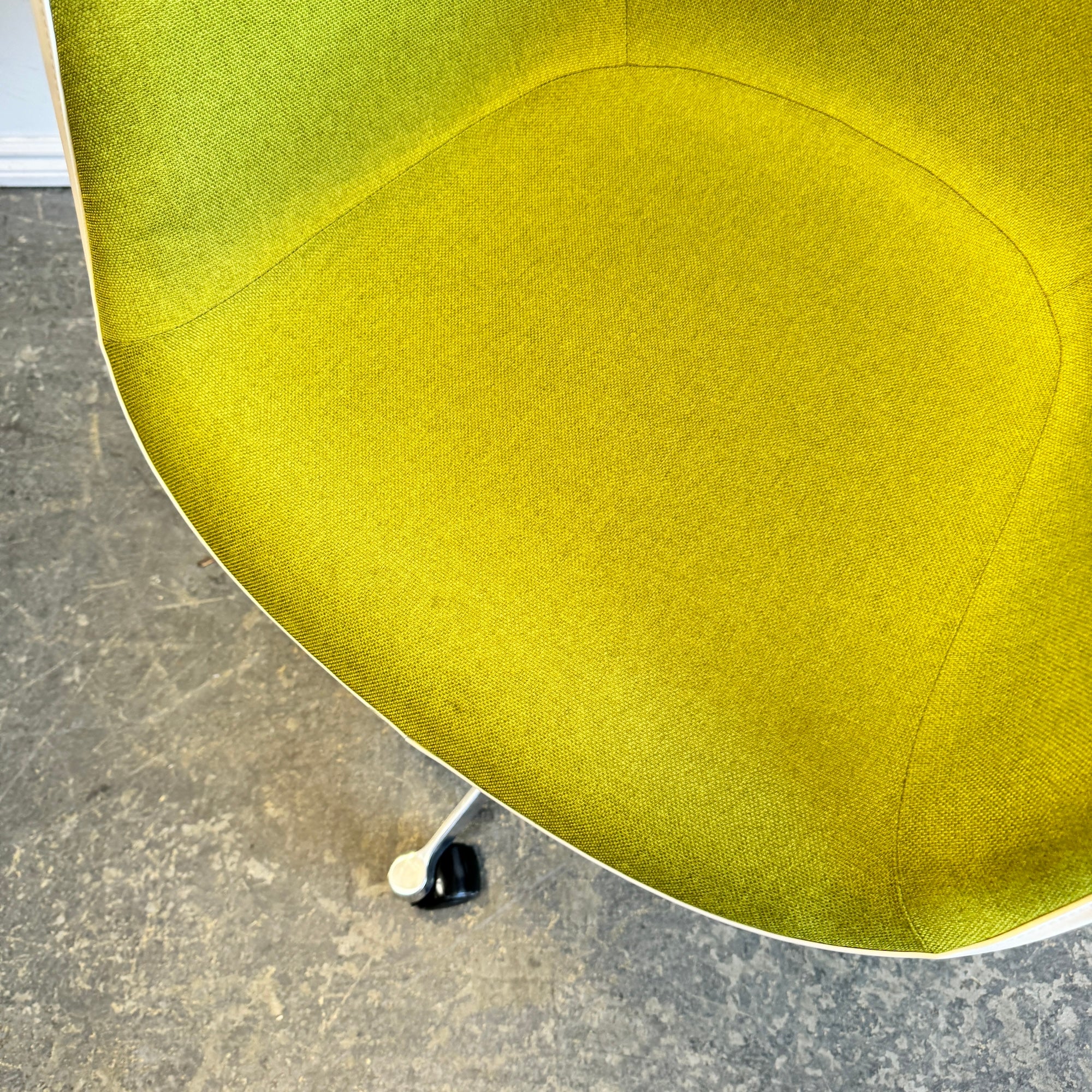 Herman Miller Eames Upholstered Molded Plastic Task Armchair