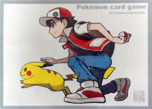 レッド＆ピカチュウ デッキシールド 64枚 - ENNDALGAMES買取館2