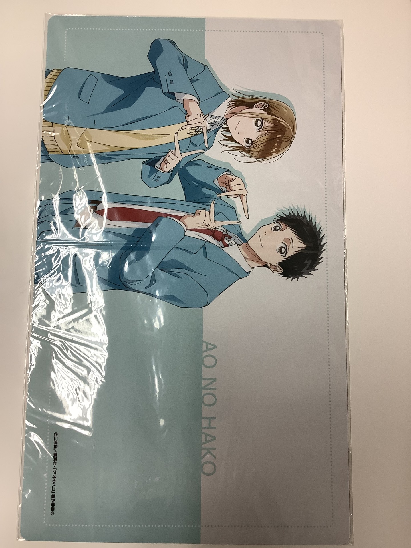 アオのハコ ラバーマット (千夏＆大喜) - ENNDAL GAMES2