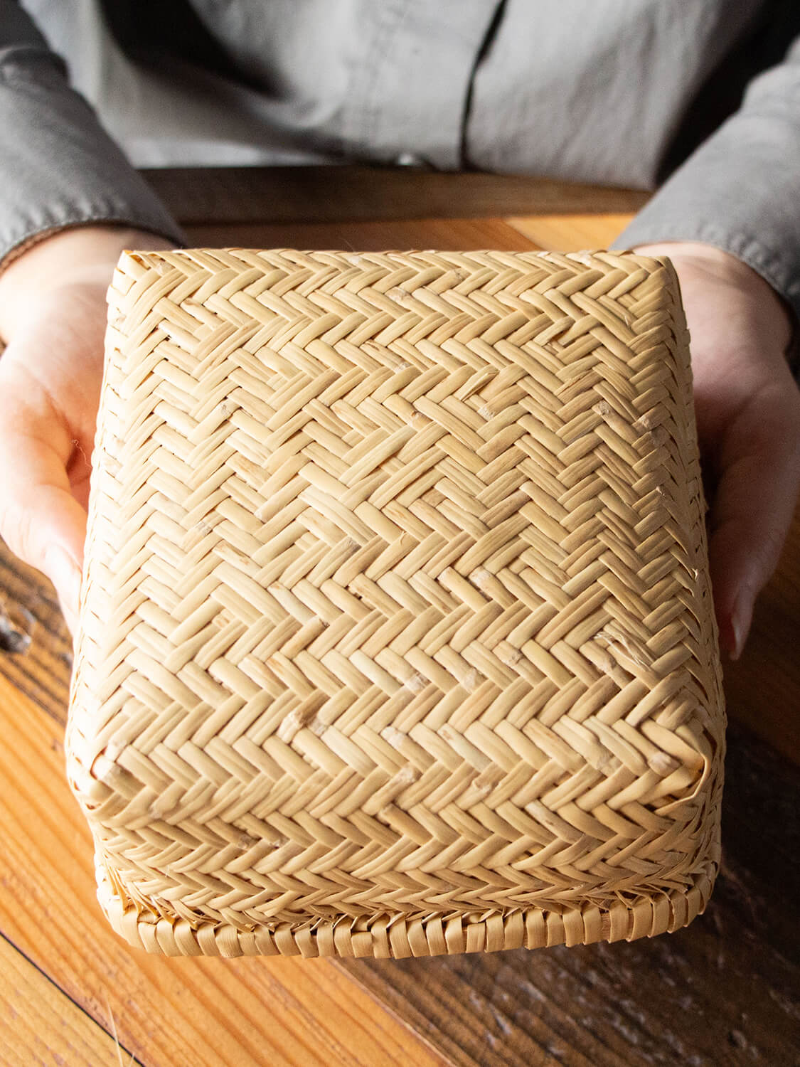 すず竹 弁当箱 角 | 縁日(えんにち)公式オンラインショップ