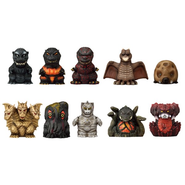 Godzilla Sofvi puppet mascot[1 BOX 10 packs]｜Products｜Ensky Co