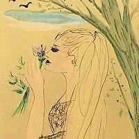 美空ひばり芸能生活50周年版画（4枚組）（志村立美）ならアンシャンテ