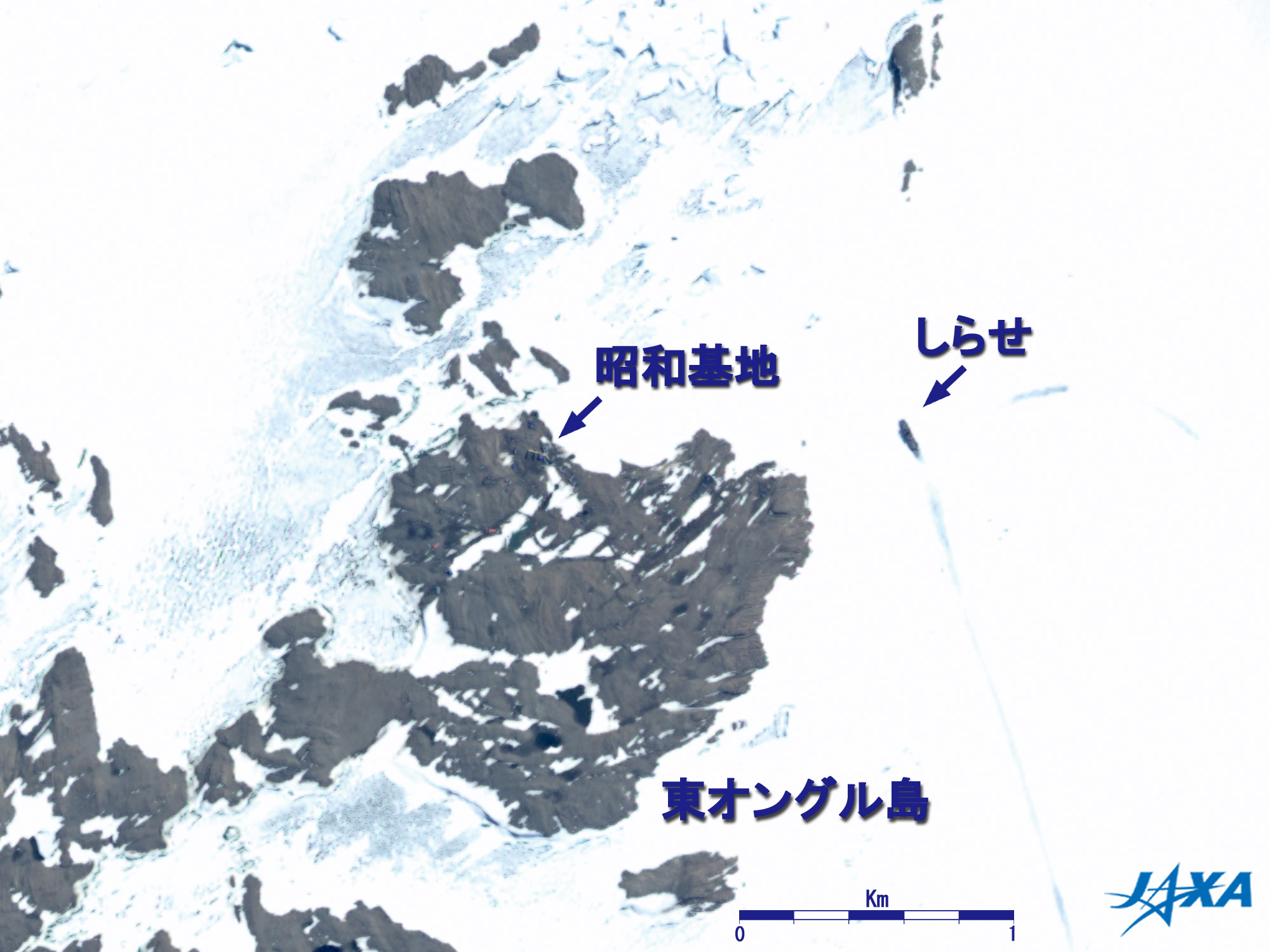 南極の不思議な影法師 | 地球が見える | JAXA 第一宇宙技術部門 地球