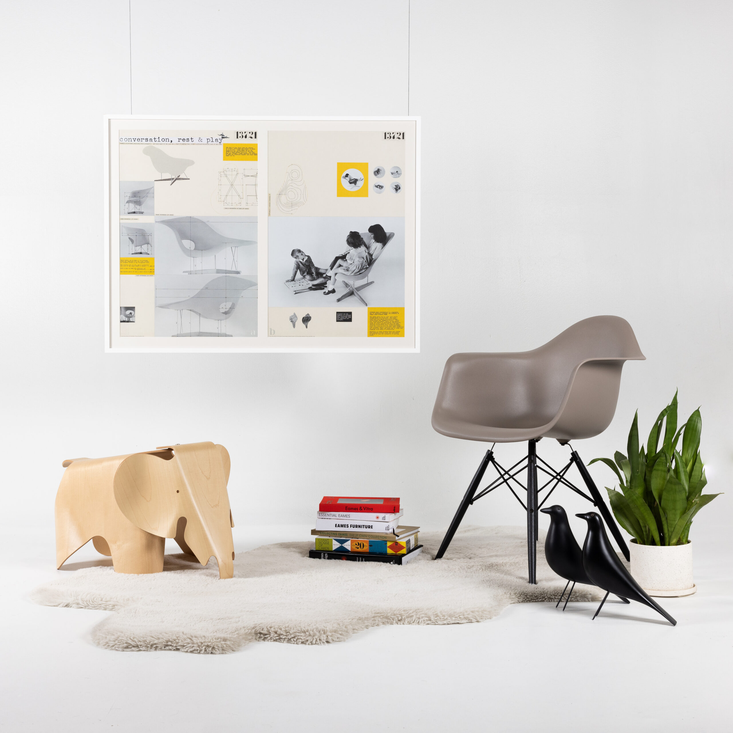 La Chaise MoMA Entry Panel Posters - Eames Office