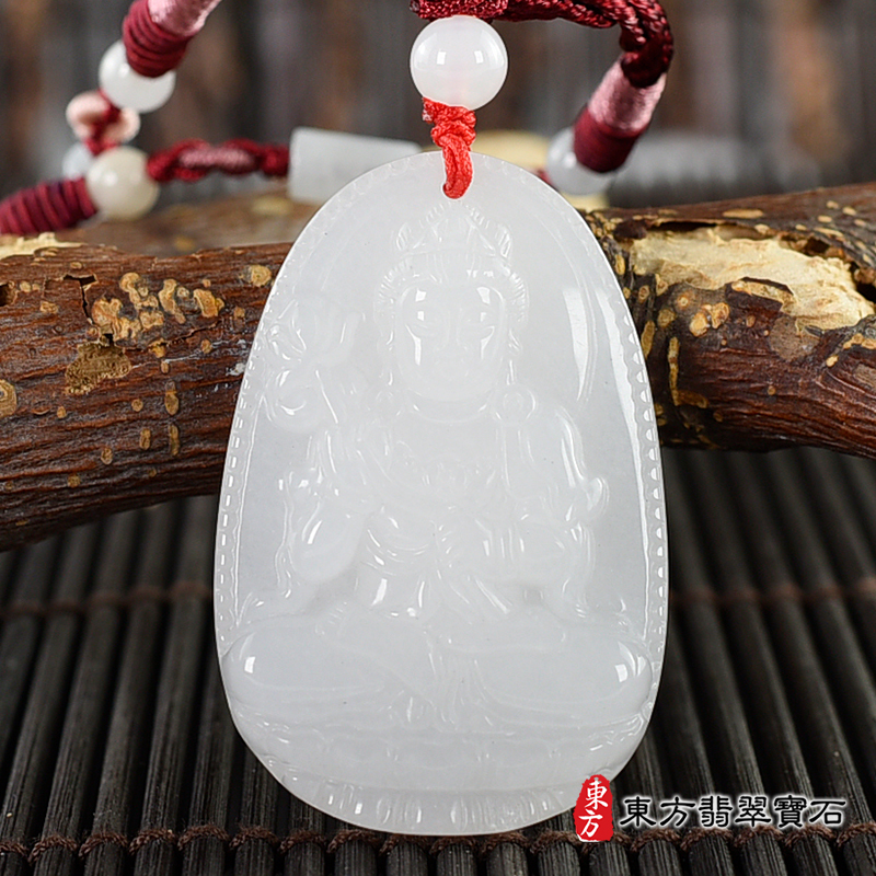 GY1992玉石神明玉珮，商品介紹-東方翡翠寶石專賣店