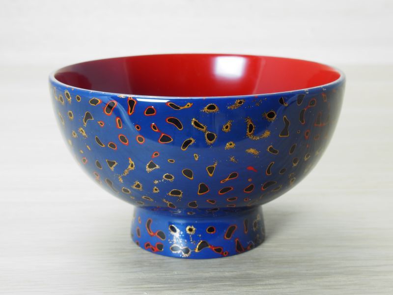 唐塗 仙才椀 青 - 津軽塗専門店 恵比須屋