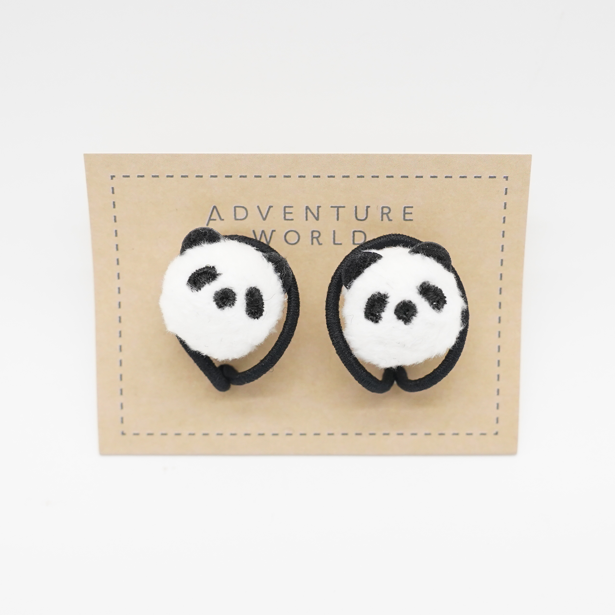 アドベンチャーワールド公式パンダミニヘアゴム: ファッション小物