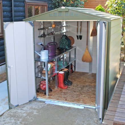 メタルシェッド自転車倉庫・収納庫TM1の激安販売｜物置・倉庫の通販