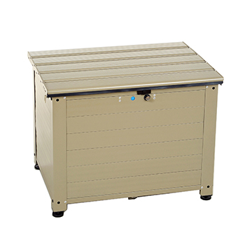 グリーンライフ アルミベンチ型宅配ボックス TRA-64-TGY 送料無料の