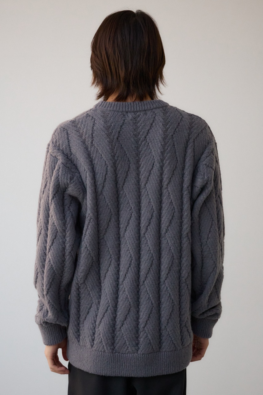 AZUL BY MOUSSY | ダイアゴナルニット (ニット ) |SHEL'TTER WEBSTORE