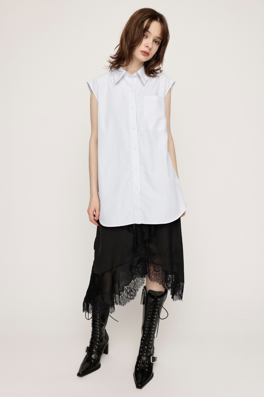 SLY | LAYERED STRIPE 2P シャツ (シャツ・ブラウス ) |SHEL'TTER WEBSTORE