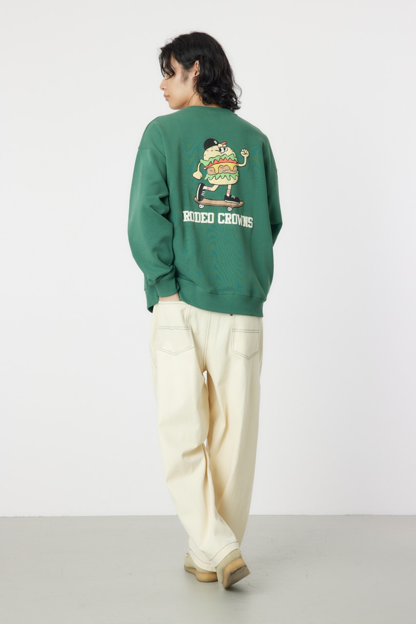 RODEO CROWNS WIDE BOWL | 【UNISEX】BURGER スウェット (スウェット