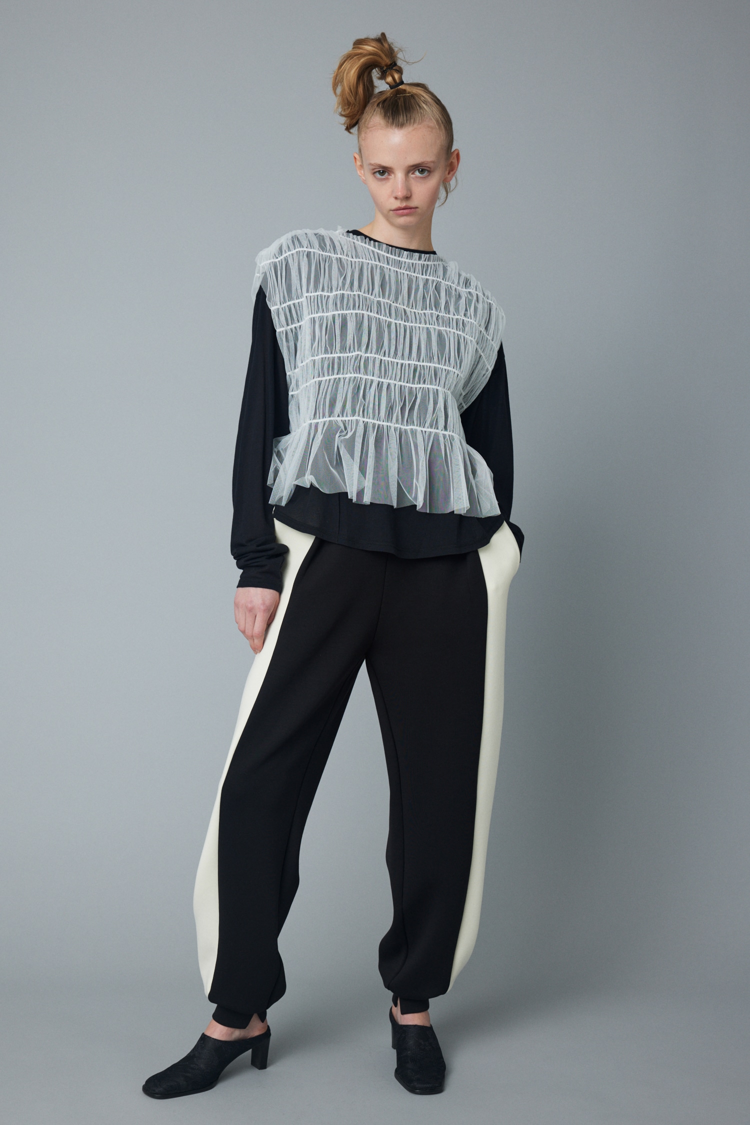 HeRIN.CYE | Feels center switching pants (パンツ ) |SHEL'TTER WEBSTORE