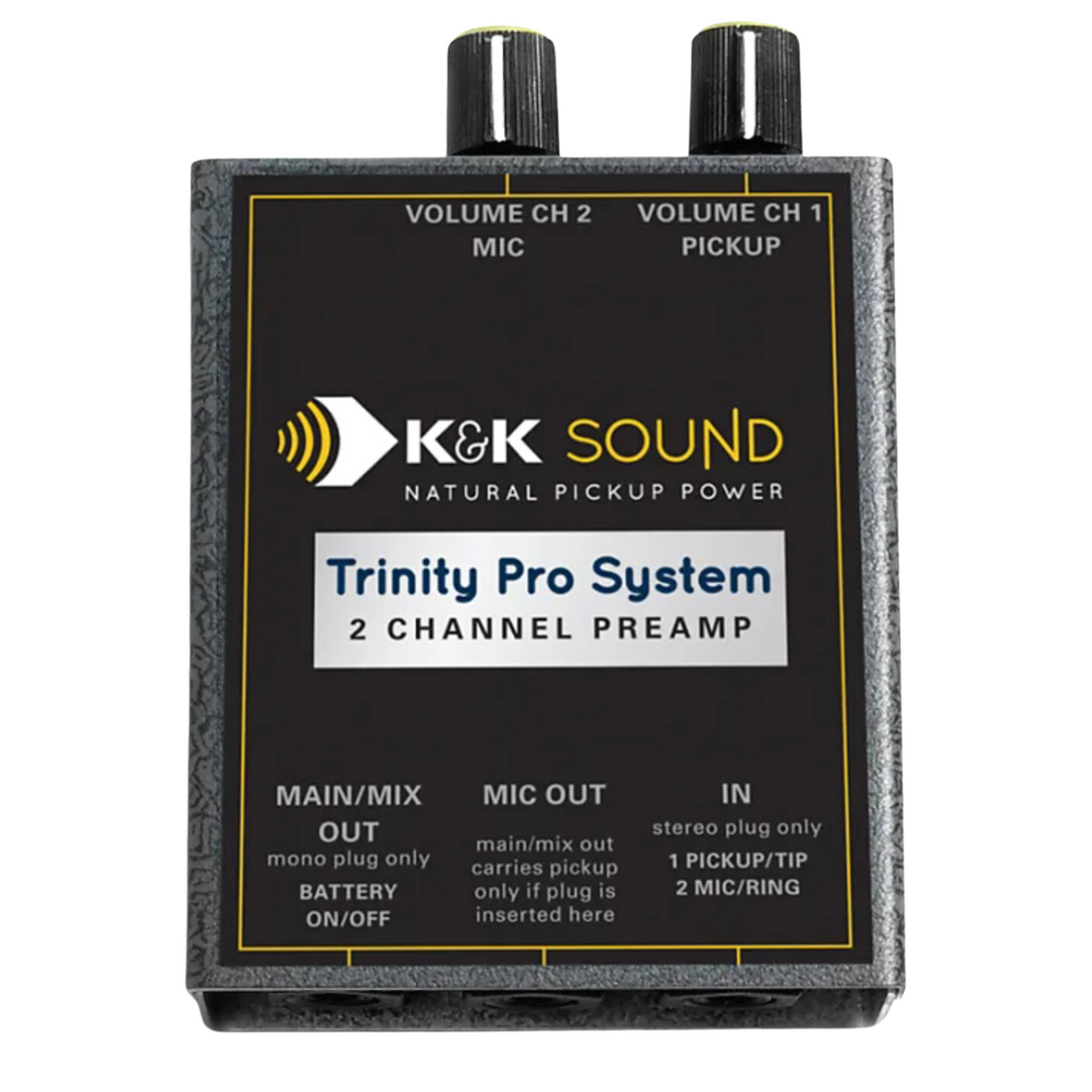 K&K Sound Trinity Pro Preamp — Echoinox