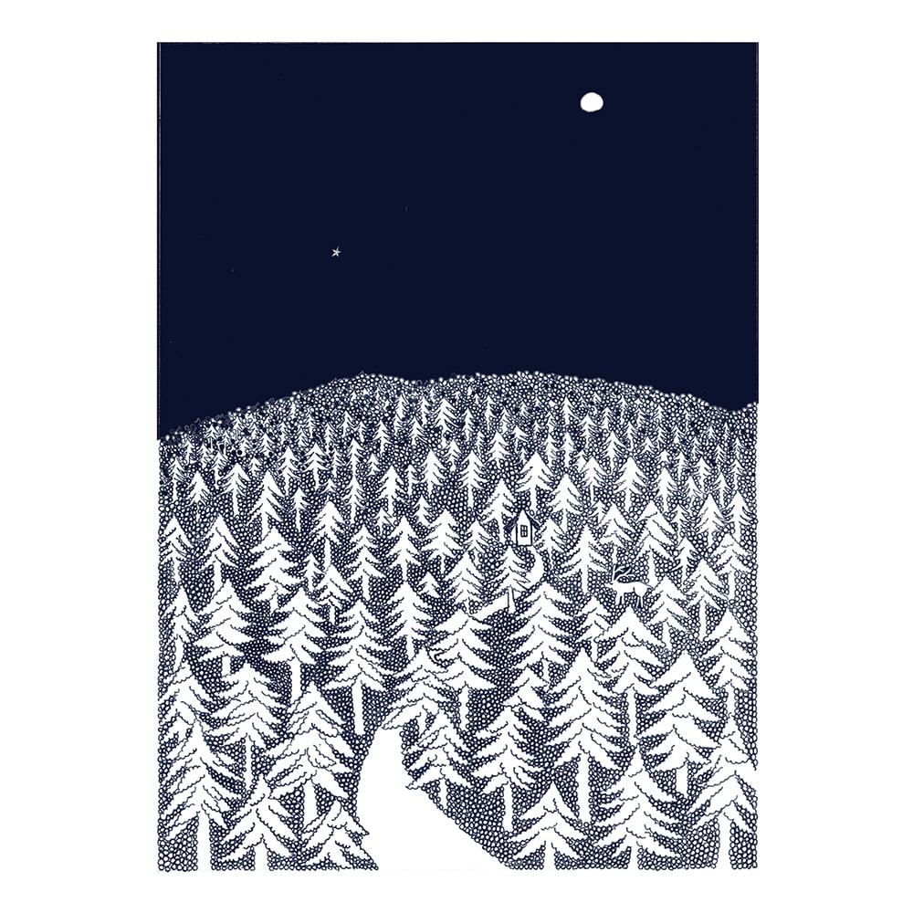 Poster HOUSE IN THE FOREST 26 A3 | サステナブルショップ エ