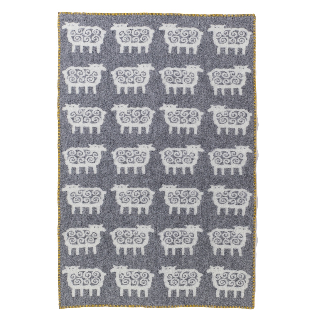 KLIPPAN/クリッパン ウール ハーフブランケット ベングトのヒツジ