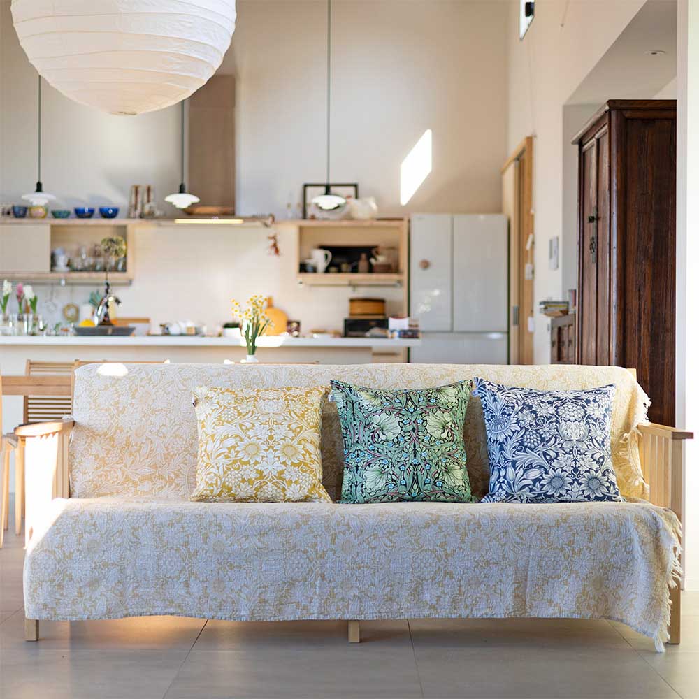 KLIPPAN/クリッパン コットンスロー サンフラワー ゴールド