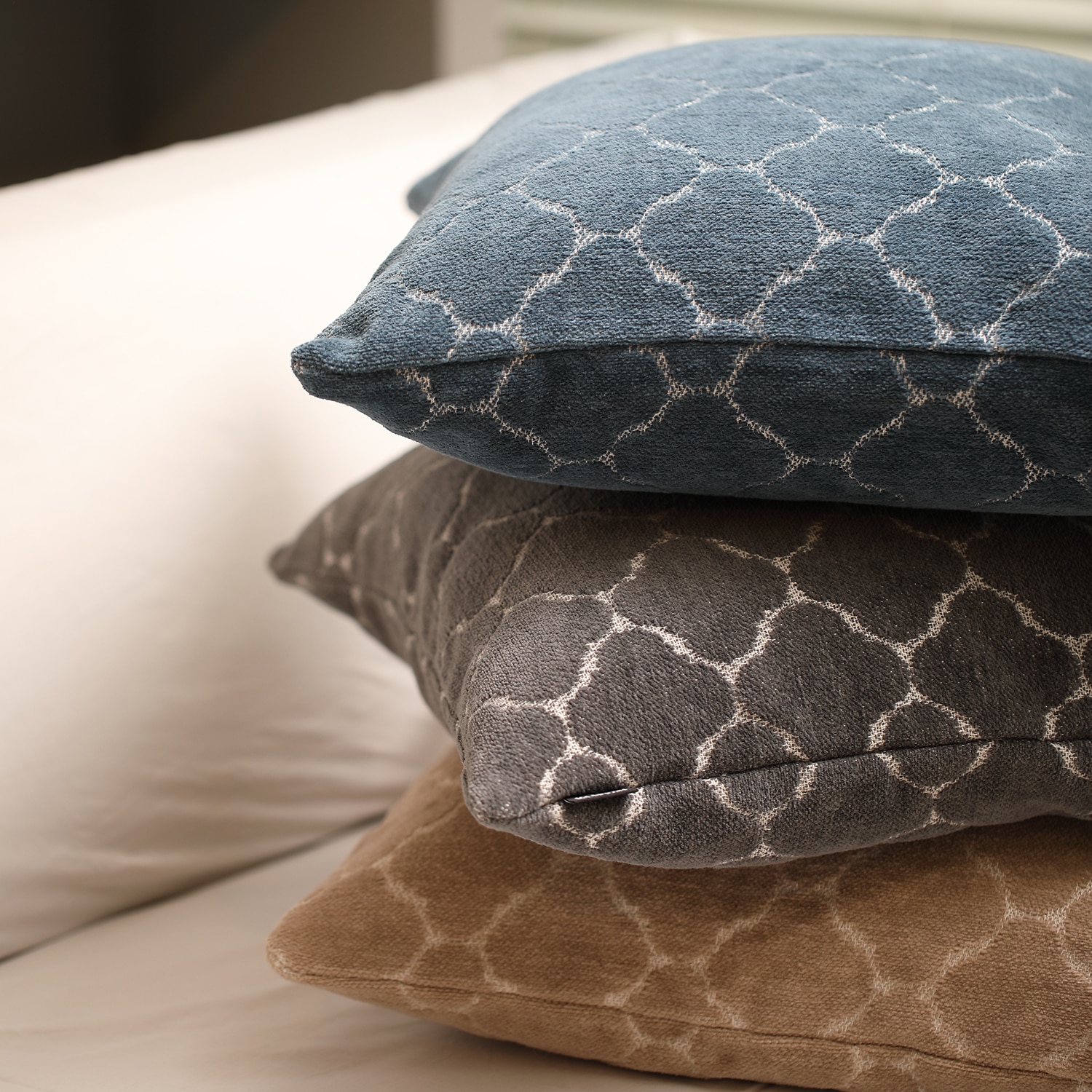 KLIPPAN/クリッパン クッションカバー ヨーディス グレー