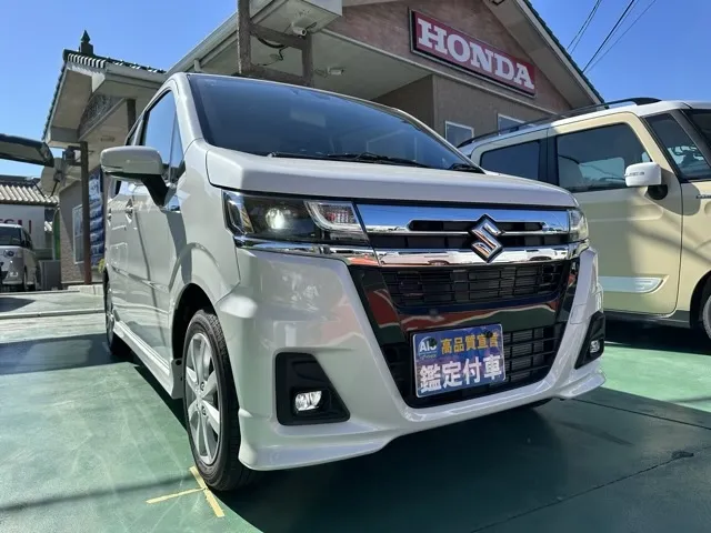 ワゴンRカスタムZ ハイブリッド ZX スズキ 届出済未使用車は静岡県