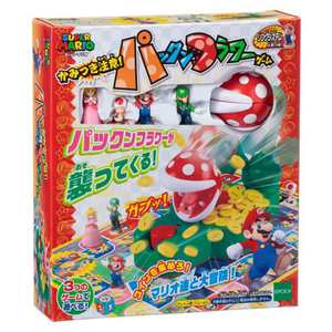 エポック社 ｶﾐﾂｷﾁﾕｳｲﾊﾟﾂｸﾝﾌﾗﾜ-ｹﾞ-ﾑ スーパーマリオ かみつき注意