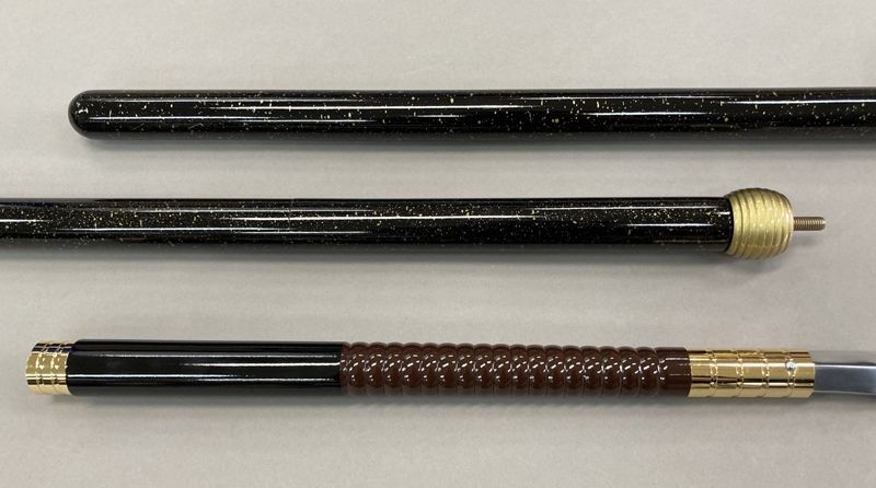 槍 (4本継ぎ) 舞台用 全長約198cm激安で購入！法被と鯉口シャツ