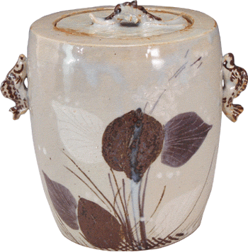 北大路魯山人 白鷺 水指 詳細