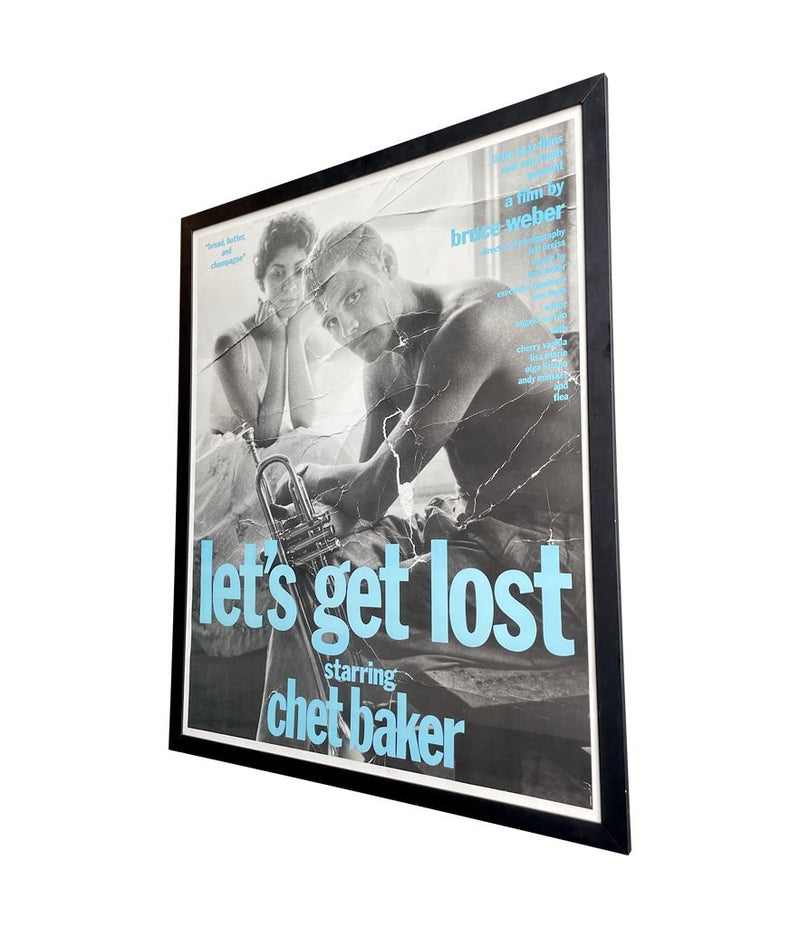 Original film poster for Bruce Weber's 1988 film “Let's Get Lost