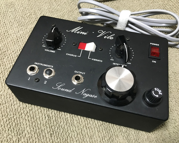 Sound Nagase Mini-Vibe」エフェクターレビュー！ | 魔法の箱研究所
