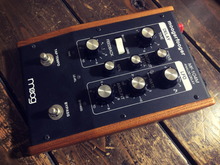 moogerfooger MF-104 & moog MF-104M Analog Delayをレビュー