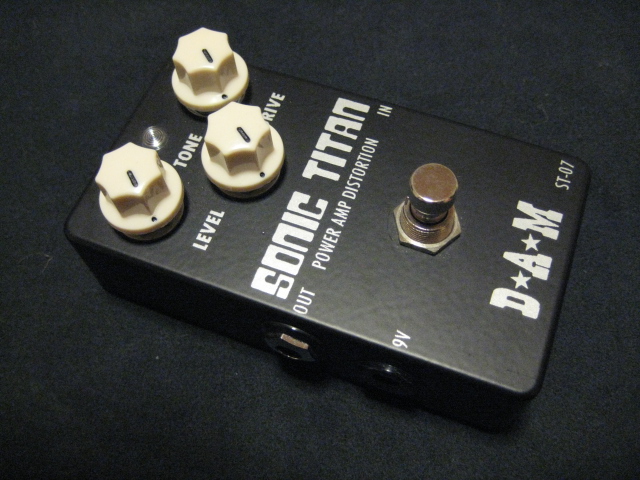 D.A.M Sonic Titan ST-07 Matt Black」レビュー！アンプライク