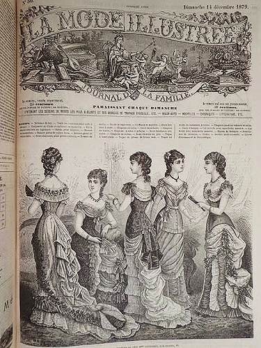 LA MODE ILLUSTREE ファッションプレートブック - 薔薇と天使の