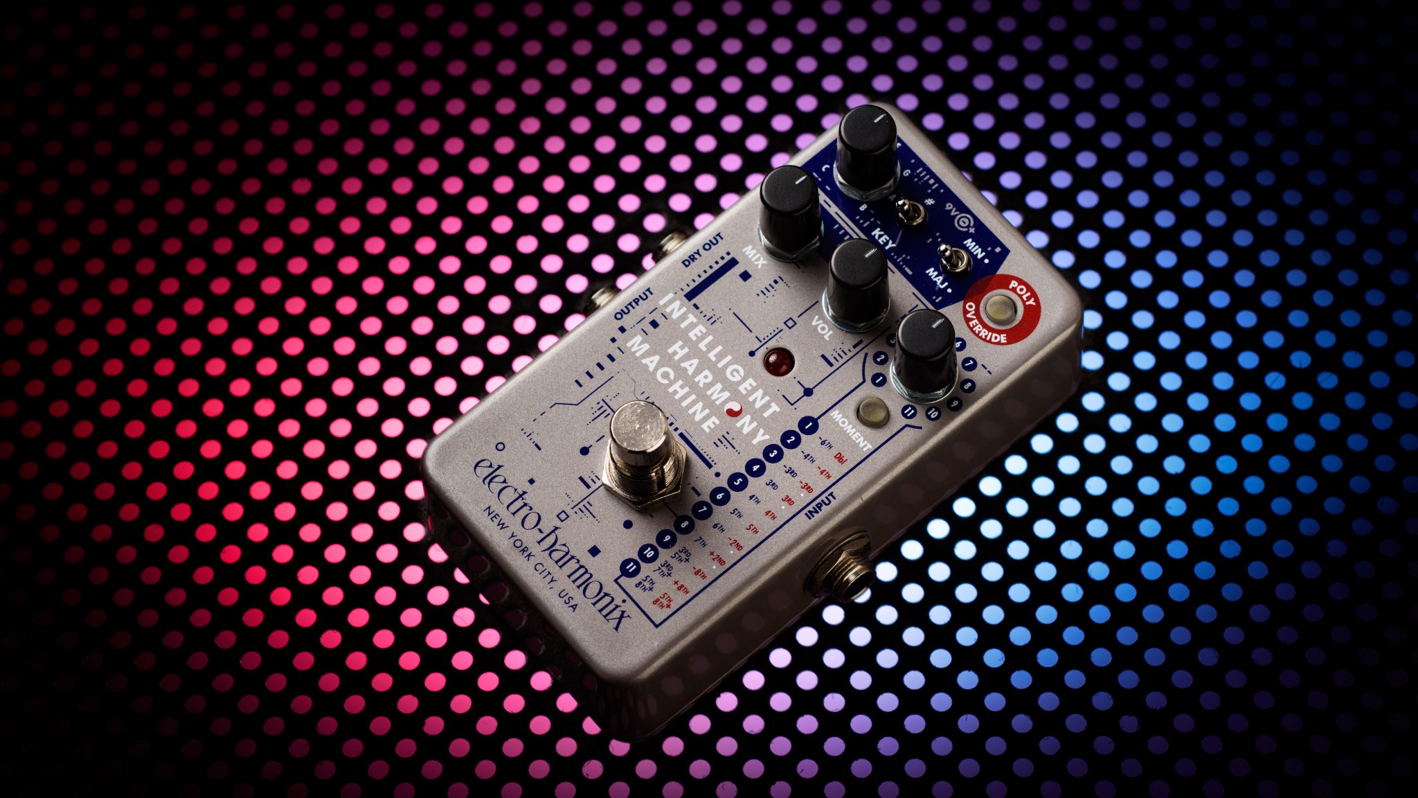 Electro-Harmonix Introduces the Intelligent Harmony Machine Pedal
